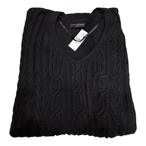 Women’s Layne Bryant Black Cable Knit Sweater Size: 26/28